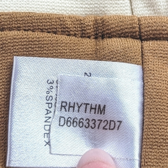 Diane Von Furstenberg Rhythm Dress in Ivory and Navy Strapless Two Tone Size 4 - Picture 7 of 8